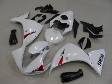 Billigste Yamaha YZF R1 Motorrad Verkleidung 2009-2011 - Weiss