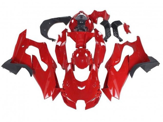 Billigste Kawasaki ZX10R Motorrad Verkleidung 2021-2025 - Rot