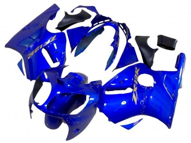 Billigste Kawasaki ZX12R Motorrad Verkleidung 2002-2006 - Blau