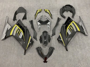 Billigste Kawasaki EX300 Motorrad Verkleidung 2013-2024 - Gelb Silber Glanzendes Schwarz Matt Schwarz