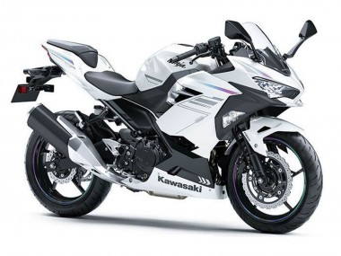 Billigste Kawasaki Ninja 400 Motorrad Verkleidung 2018-2024 - Perl Weiss Blizzard