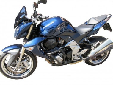 Billigste Kawasaki Z1000 Motorrad Verkleidung 2007-2009 - Blau Silber