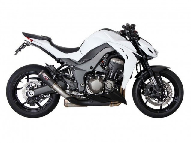 Billigste Kawasaki Z1000 Motorrad Verkleidung 2014-2019 - Weiss