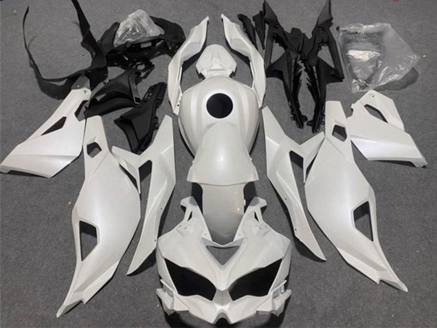 Billigste Kawasaki ZX25R ZX-25R Motorrad Verkleidung 2019-2025 - Perl Weiss
