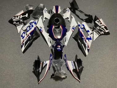Billigste BMW S1000RR Motorrad Verkleidung 2015-2016 - Weiss Blau Schwarz Tyco