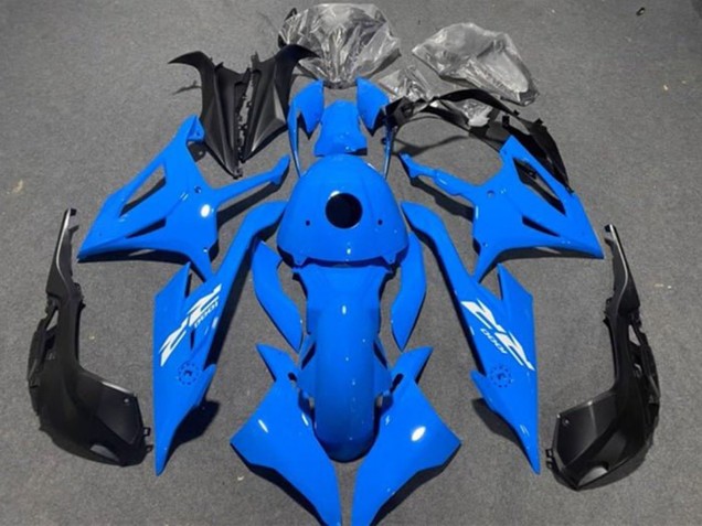 Billigste BMW S1000RR Motorrad Verkleidung 2019-2022 - Blau Weiss Schwarz