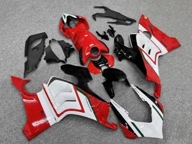 Billigste Ducati Panigale V4 V4S Motorrad Verkleidung 2020-2021 - Weiss Rot Glanzendes Schwarz Grun