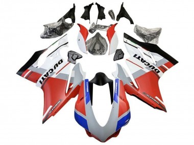 Billigste Ducati 959/1299 Motorrad Verkleidung 2015-2020 - Weiss Rot Blau Matt Schwarz