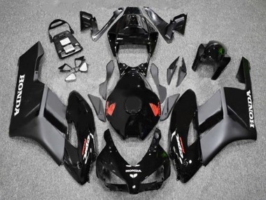 Billigste Honda CBR1000RR Motorrad Verkleidung 2004-2005 - Glanzendes Schwarz Matt Schwarz Rot