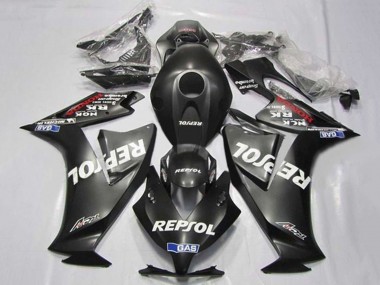 Billigste Honda CBR1000RR Motorrad Verkleidung 2012-2016 - Matt Schwarz Weiss Repsol