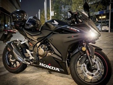 Billigste Honda CBR500R Motorrad Verkleidung 2022-2023 - Matt Schwarz Weiss Rot
