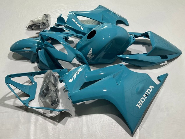 Billigste Honda VFR 800 Motorrad Verkleidung 2002-2013 - Blau Grun Blau
