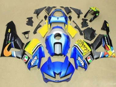 Billigste Honda CBR600RR Motorrad Verkleidung 2013-2023 - Blau Gelb Matt Schwarz Grun Monster