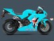 Billigste Honda CBR600RR Motorrad Verkleidung 2013-2023 - Hellblau Doraemon