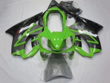 Billigste Honda CBR600 F4i Motorrad Verkleidung 2004-2007 - Grun Grau Glanzendes Schwarz