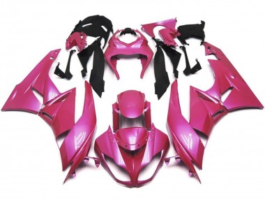 Billigste Kawasaki ZX6R Motorrad Verkleidung 2009-2012 - Rosa