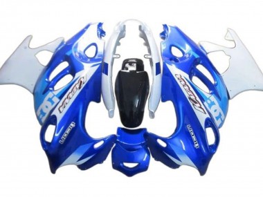 Billigste Suzuki GSX600F/GSX750F Motorrad Verkleidung 2004-2006 - Weiss Blau DC