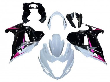 Billigste Suzuki GSX650F Motorrad Verkleidung 2008-2013 - Weiss Schwarz Rosa