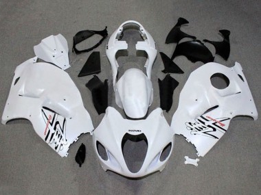 Billigste Suzuki GSXR 1300 Hayabusa Motorrad Verkleidung 1996-2007 - Weiss