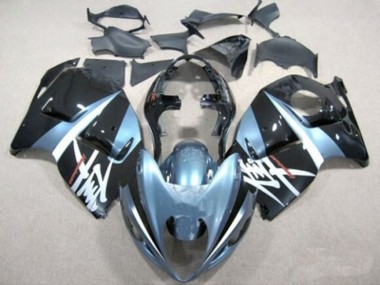Billigste Suzuki GSXR 1300 Hayabusa Motorrad Verkleidung 1996-2007 - Hellblau Dunkel Blau Weiss Schwarz