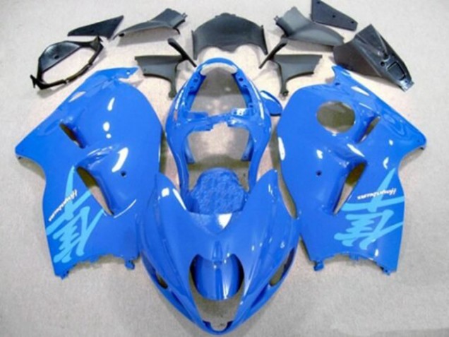 Billigste Suzuki GSXR 1300 Hayabusa Motorrad Verkleidung 1996-2007 - Blau Hellblau
