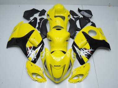 Billigste Suzuki GSXR 1300 Hayabusa Motorrad Verkleidung 2008-2020 - Gelb Schwarz Silber Weiss Rot