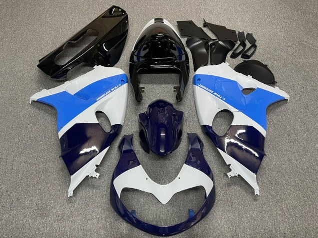 Billigste Suzuki TL1000R Motorrad Verkleidung 1998-2003 - Weiss Blau Schwarz Dunkel Blau