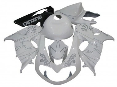 Billigste Suzuki TL1000R Motorrad Verkleidung 1998-2003 - Weiss Silber Corona