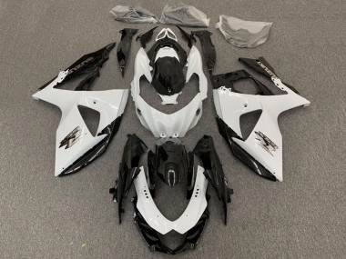 Billigste Suzuki GSXR 1000 Motorrad Verkleidung 2009-2016 - Weiss Schwarz