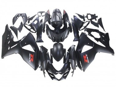 Billigste Suzuki GSXR 1000 Motorrad Verkleidung 2009-2016 - Matt Schwarz Rot Weiss