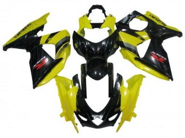 Billigste Suzuki GSXR 1000 Motorrad Verkleidung 2009-2016 - Gelb Schwarz Rot Grau