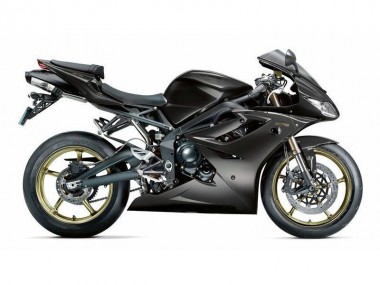 Billigste Triumph Daytona 675 Triple Motorrad Verkleidung 2009-2012 - Matt Schwarz