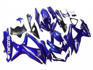 Billigste Suzuki GSXR 600 / GSXR 750 Motorrad Verkleidung 2008-2010 - Blau