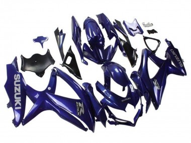 Billigste Suzuki GSXR 600 / GSXR 750 Motorrad Verkleidung 2008-2010 - Lila Grau