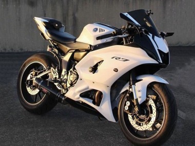 Billigste Yamaha YZF R7 Motorrad Verkleidung 2021-2024 - Weiss Schwarz