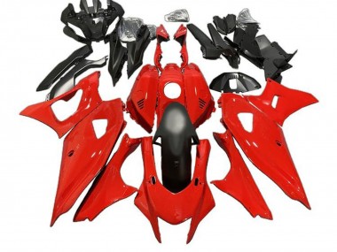 Billigste Yamaha YZF R7 Motorrad Verkleidung 2021-2024 - Rot Matt Schwarz