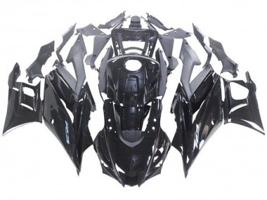 Billigste Yamaha YZF R3/R25 Motorrad Verkleidung 2019-2021 - Glanzendes Schwarz