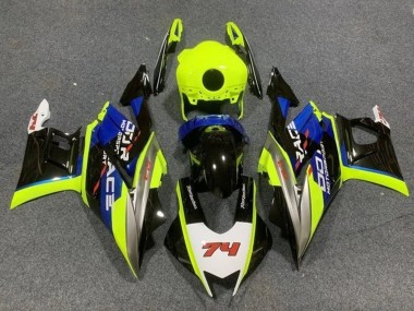 Billigste Yamaha YZF R3/R25 Motorrad Verkleidung 2019-2021 - Neon Gelb Weiss Blau Schwarz 74