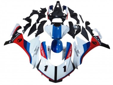 Billigste Yamaha YZF 1000 R1 Motorrad Verkleidung 2015-2019 - Weiss Blau Rot Schwarz Official Safety