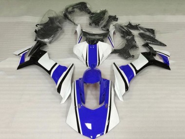 Billigste Yamaha YZF 1000 R1 Motorrad Verkleidung 2015-2019 - Weiss Blau Schwarz