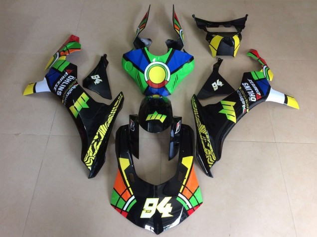 Billigste Yamaha YZF 1000 R1 Motorrad Verkleidung 2015-2019 - Grun Blau Gelb Schwarz Rot Farbrad 94
