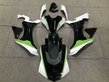 Billigste Yamaha YZF 1000 R1 Motorrad Verkleidung 2020-2025 - Weiss Grun Glanzendes Schwarz