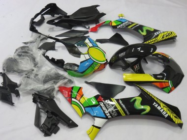 Billigste Yamaha YZF 1000 R1 Motorrad Verkleidung 2020-2025 - Weiss Blau Grun Gelb Rot Schwarz Farbrad MoviStar