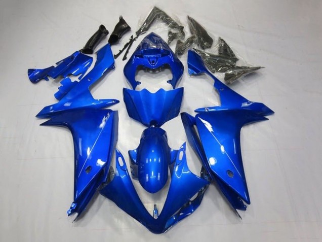 Billigste Yamaha YZF 1000 R1 Motorrad Verkleidung 2007-2008 - Blau