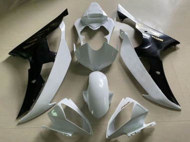 Billigste Yamaha YZF R6 Motorrad Verkleidung 2008-2016 - Weiss Schwarz