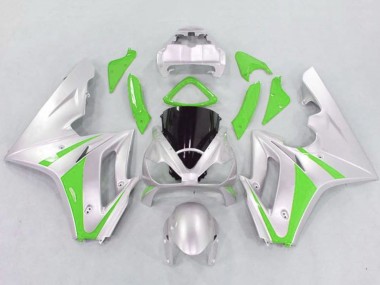 Billigste Triumph Daytona 675 Triple Motorrad Verkleidung 2006-2008 - Silber Grun