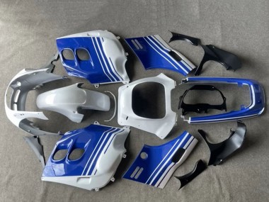Billigste Honda CBR1000F Hurricane Motorrad Verkleidung 1987-1988 - Weiss Blau