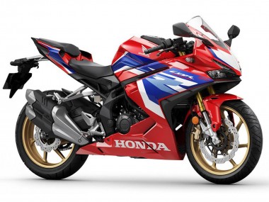 Billigste Honda CBR250RR Motorrad Verkleidung 2023-2024 - Rot Blau Weiss