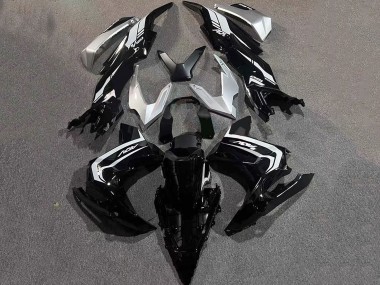 Billigste Honda ADV160 Motorrad Verkleidung 2022-2024 - Silber Glanzendes Schwarz