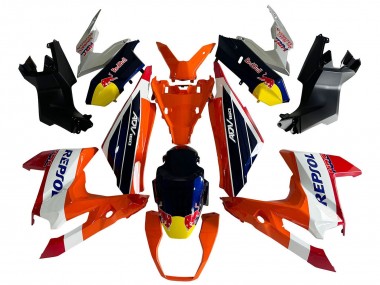 Billigste Honda ADV160 Motorrad Verkleidung 2022-2024 - Orange Weiss Rot Blau Repsol Red Bull